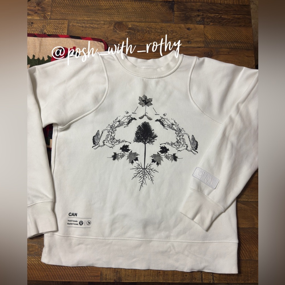 🍋 Lululemon x Team Canada 🇨🇦 Loungeful Crewneck Pullover